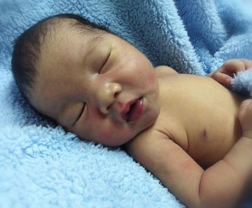 my baby is out