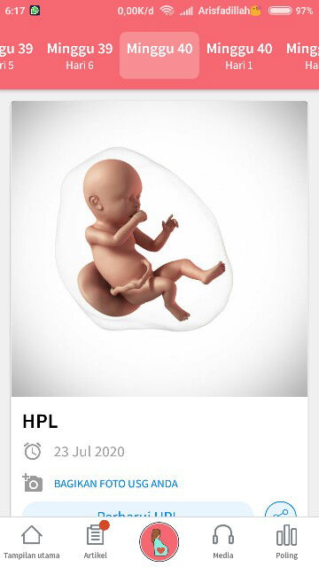 Hri ini tepatnya hpl nya si dde tp blm ada gelombang cinta dri nya🙁