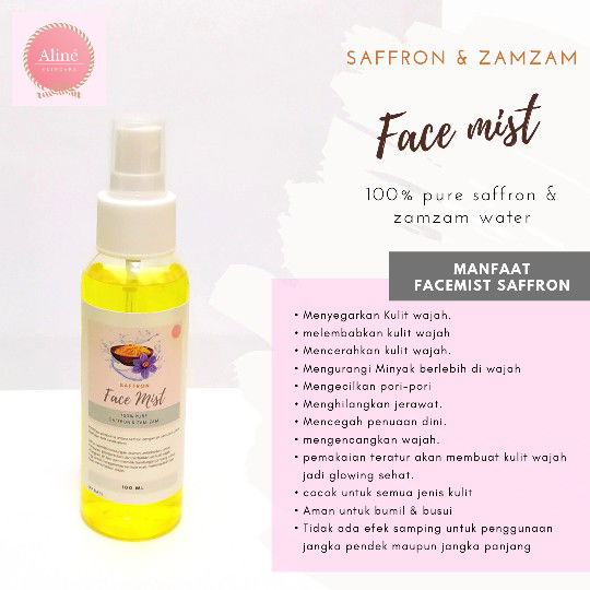 Facemist Saffron & Zam-zam