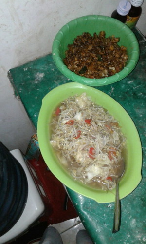 masak sayur toge mah orek tempe