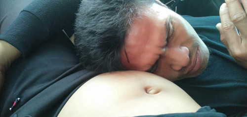 พ่อลูกคุยกันรึป่าว