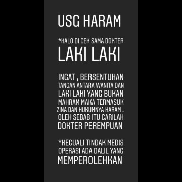 USG haram