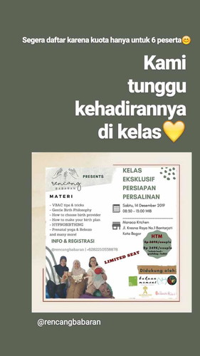 Kelas Persiapan Persalinan