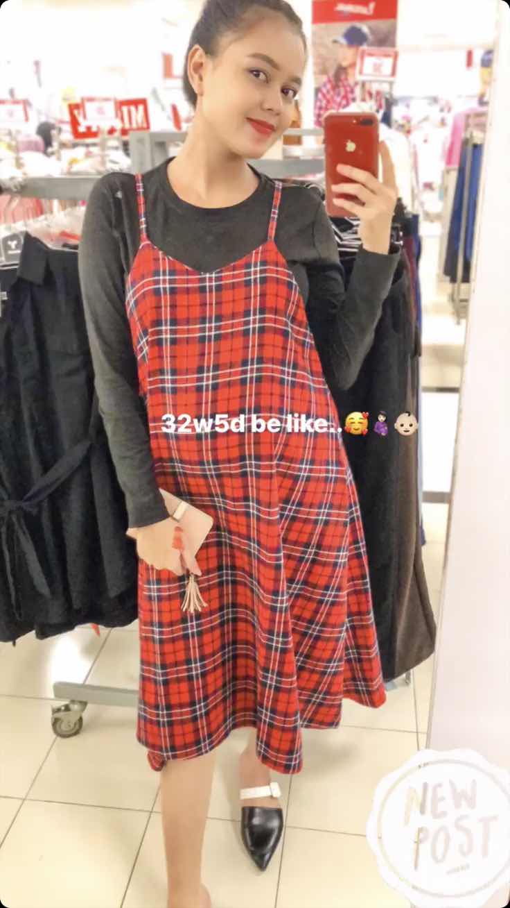 Happy! Dikatain perut kecil ?