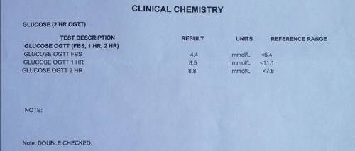 OGTT RESULT