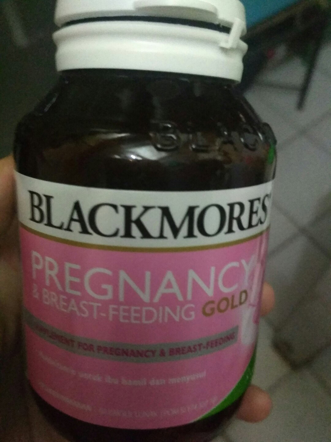 Mual dan lemes minum blackmores