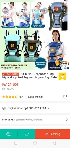 gendongan