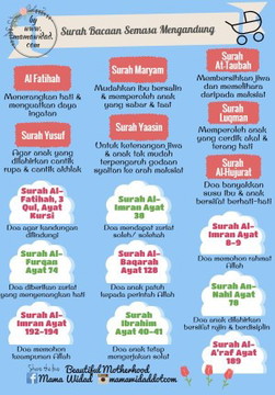 Surah2 & Doa2 Amalan Ibu Mengandung