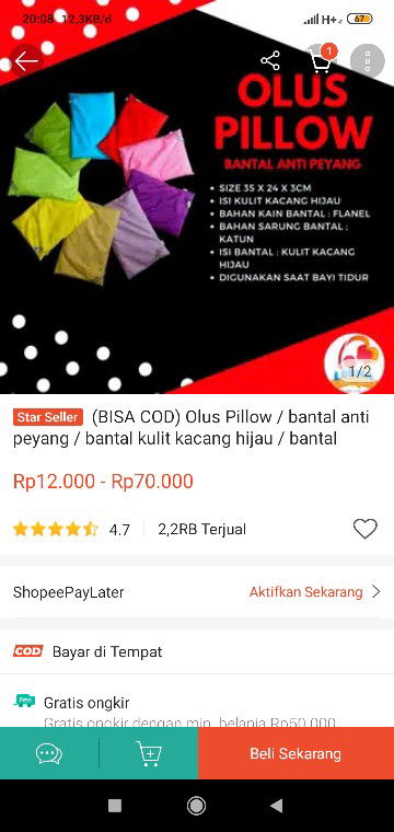 bantal peyang