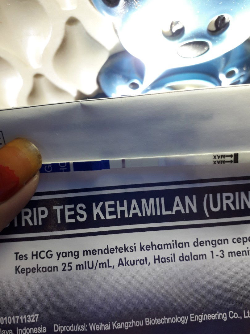 testpack samar bahkan nyaris gak keliatan