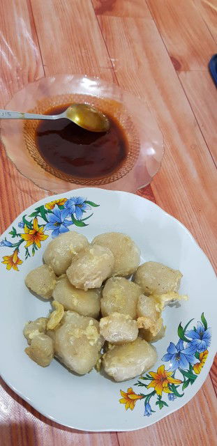 bikin cilok telur