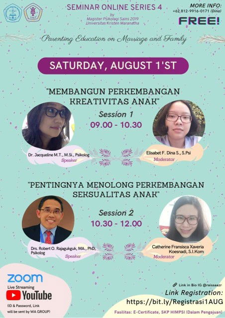Seminar Online Perkembangan Anak