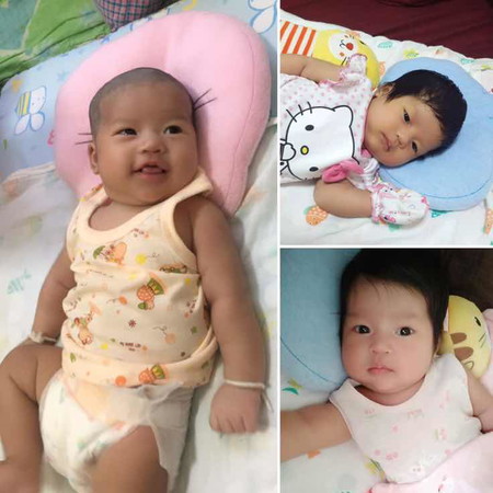 น้องดึงผมตัวเอง