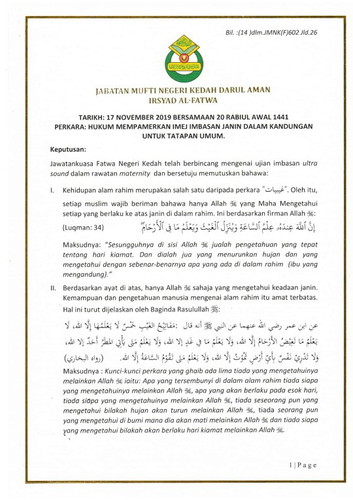 Wanita² Muslimat Sila Baca Fatwa Ini.