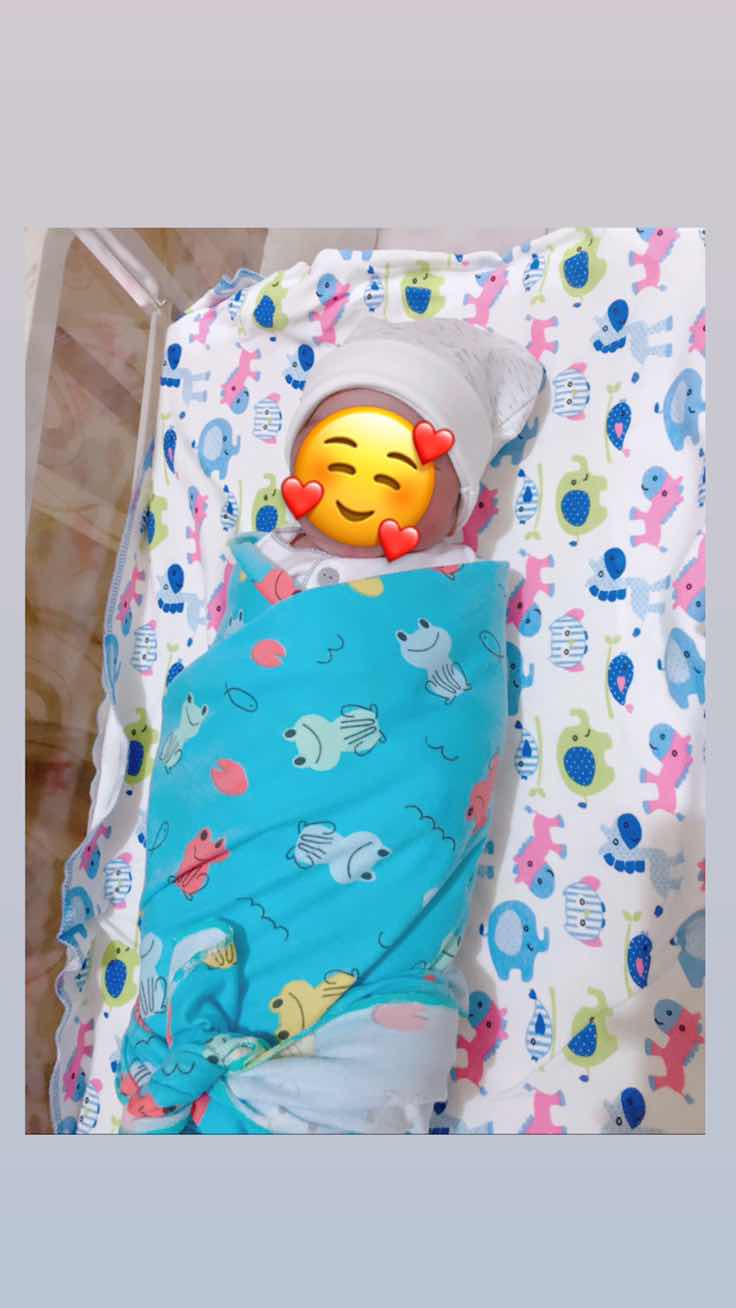 Launching baby boy maju 16 hari dari hpl