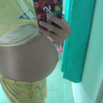 37w มีแต่คนทักว่าท้องเล็ก