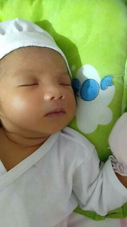 8days old na po  si baby