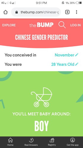 chinese gender prediction