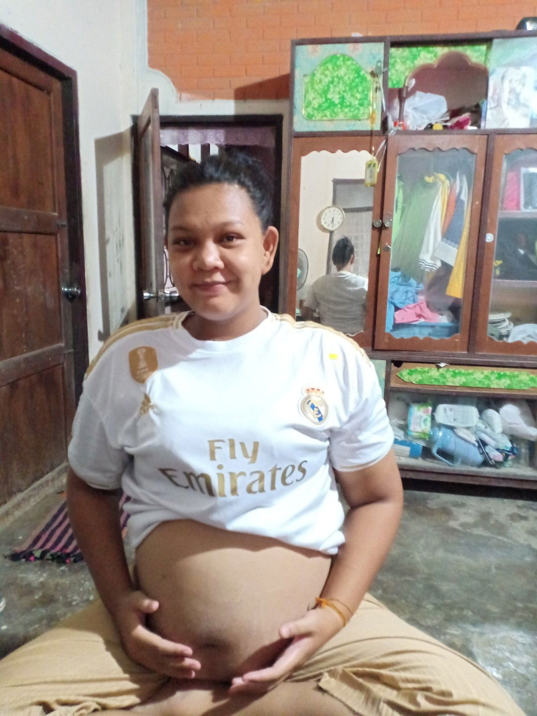 น้ำหนักแม่ขึ้นกันกี่โลแล้วคะ