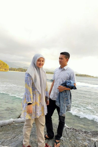 Aku sangat bahagia sayang