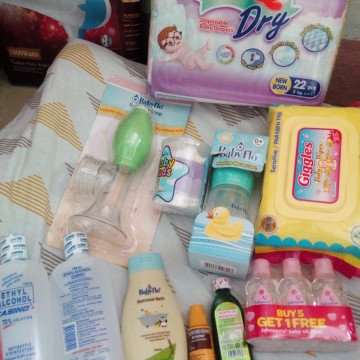 Excited to become a mom.