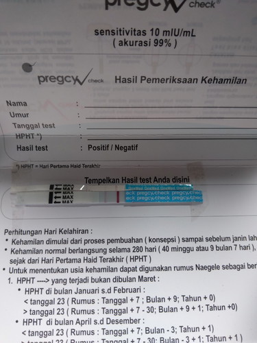 tes kehamilan