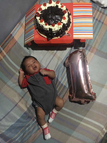 Jd’s 1st Month simple celebration