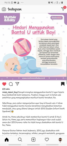bantal bayi