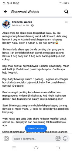 Reminder untuk ibu ibu.