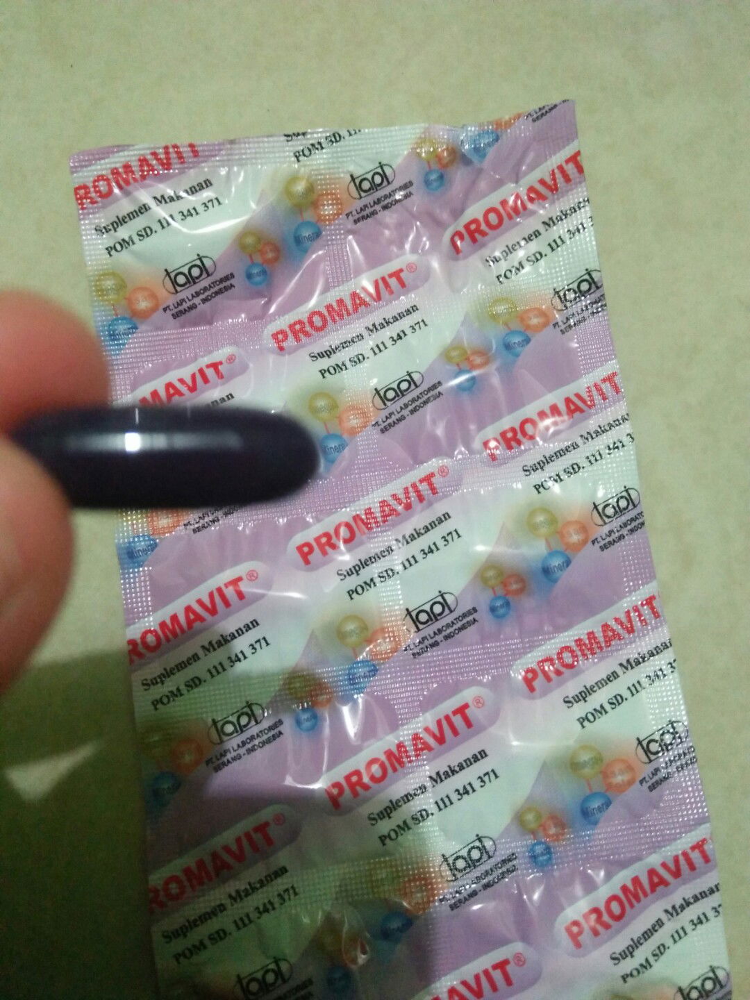 disaranin minum promavit bagus gak?