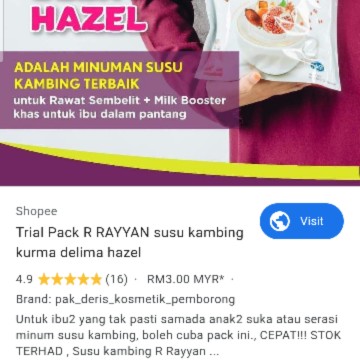 tanya Pendapat tentang susu