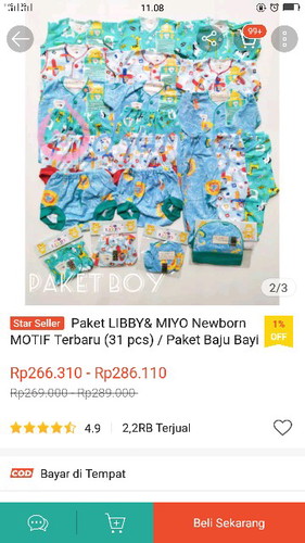 perlengkapan bayi