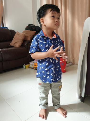 ลูกชอบ อมข้าว