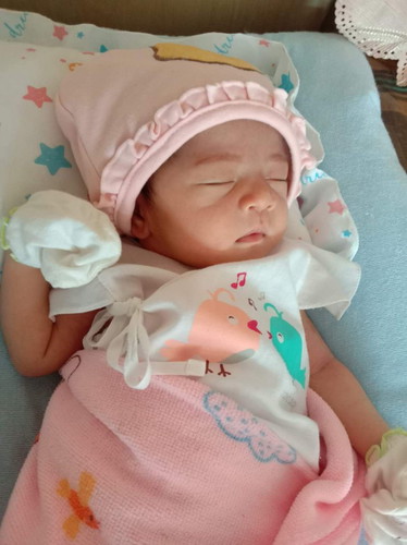น้องโบว์ได้1 อาทิตย์แล้ว