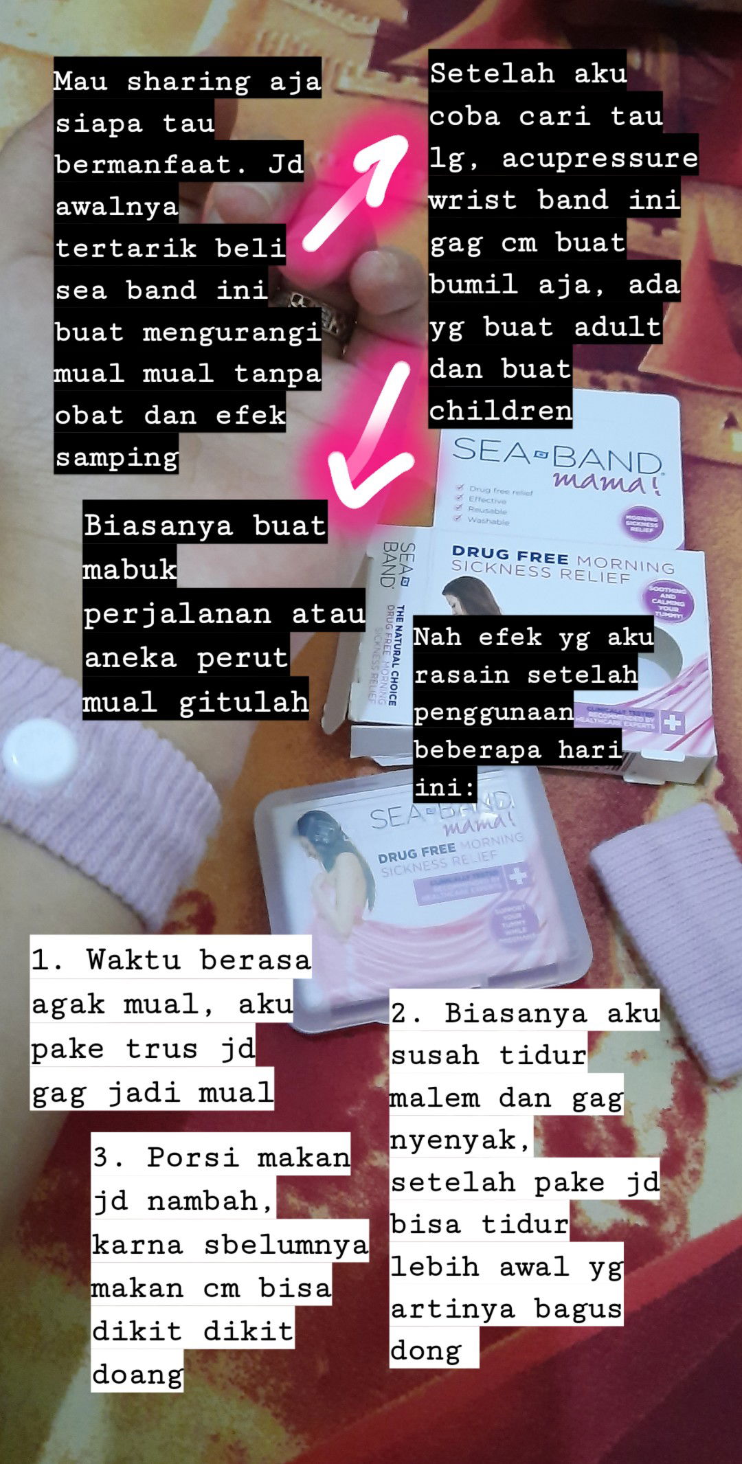 drug free morning sickness relief