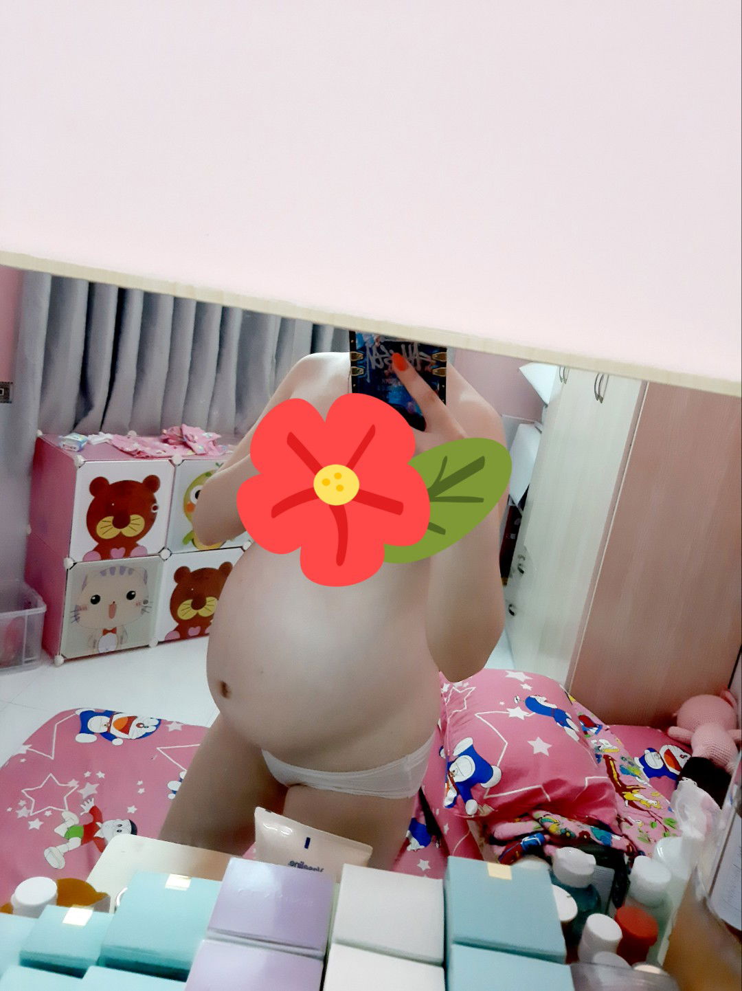 Bụng tụt chưa ạ ?