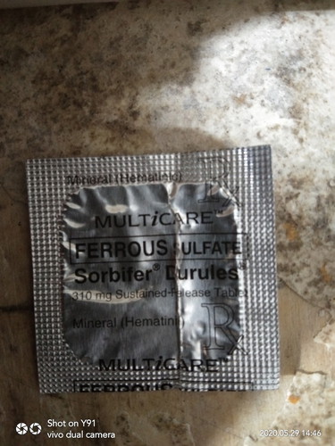 Ferrous sulfate Sorbifer