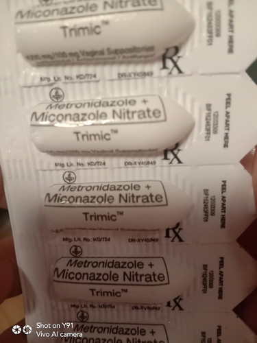 Metronidazole suppositories