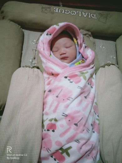 bayi ku sudah lahir
