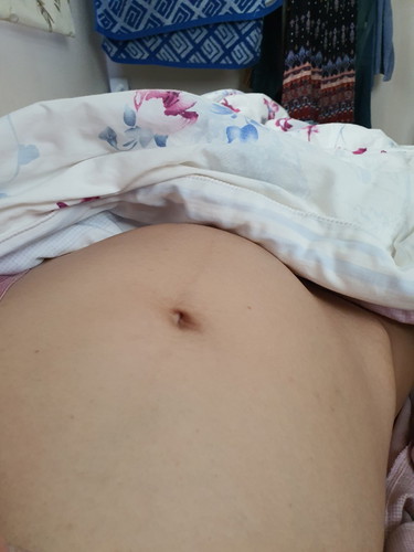 แบบนี้คือท้องปั้นหรือลูกโก่งตัวคะ