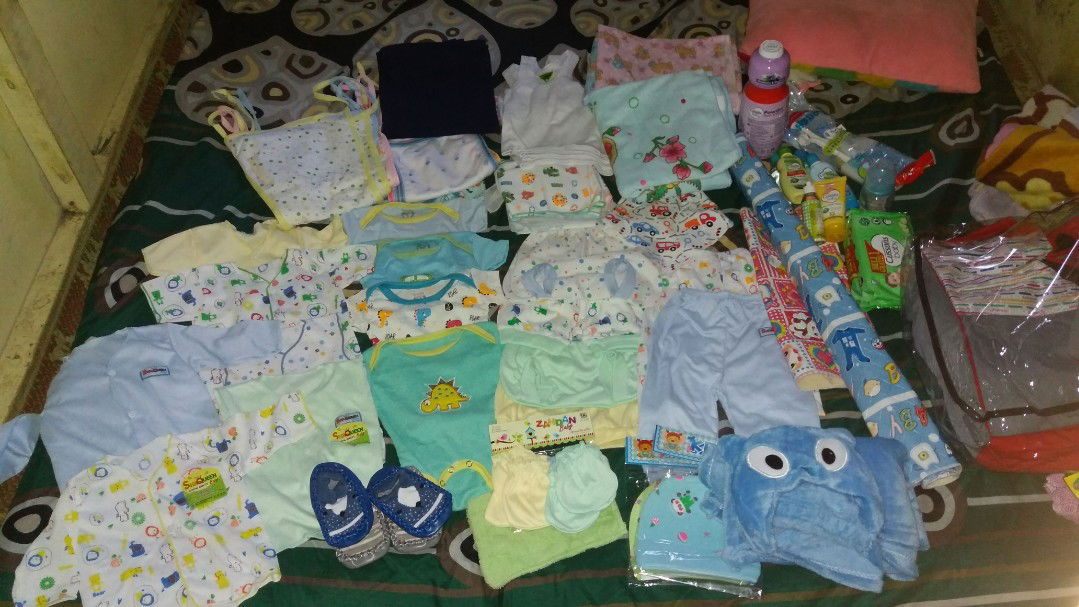 Persiapan baju debay