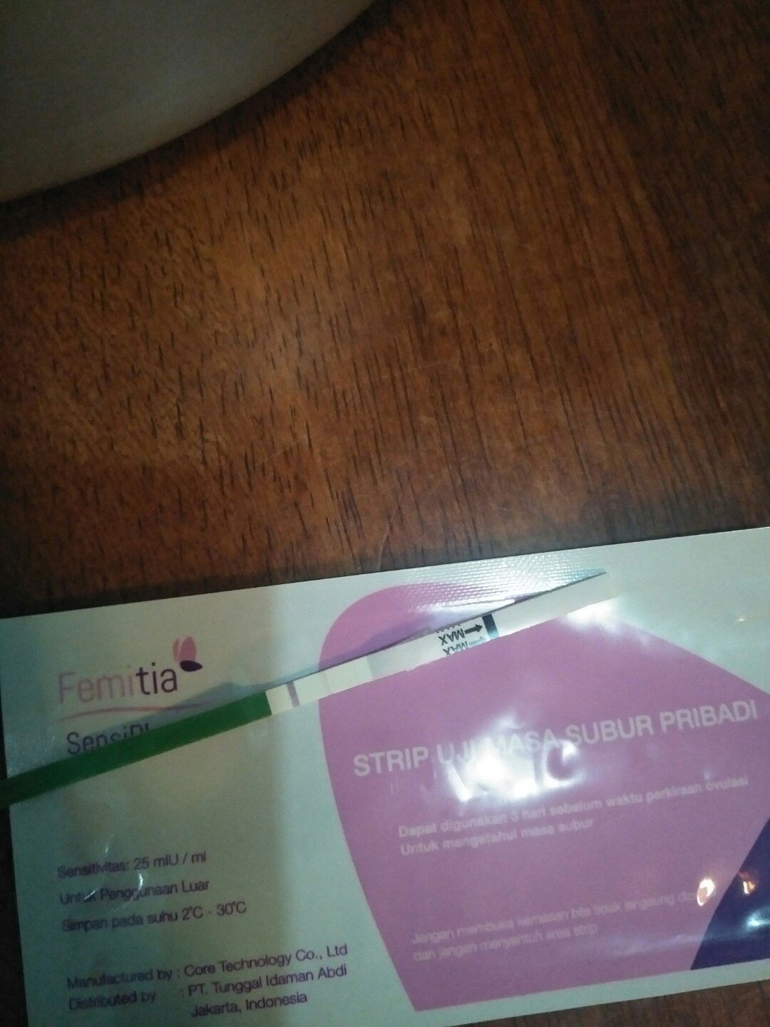 lg bertanya - tanya tentang seputar tes pack