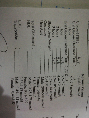 result 75g ogtt