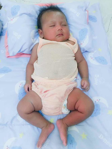ลูกกินนมเยอะแล้วอ๊อกออกเยอะมาก