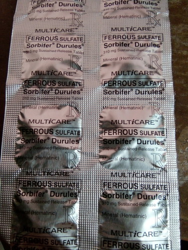 ferrous sulfate @ 30weeks