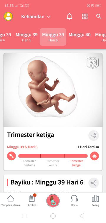 lendir dan bercak darah