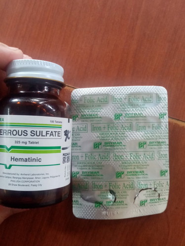 Ferrouse Sulfate And Folic Acid