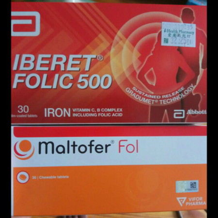iberet folic dan maltofer