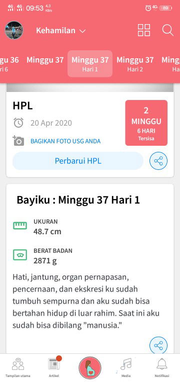 beraharap cepet ketemu dedek