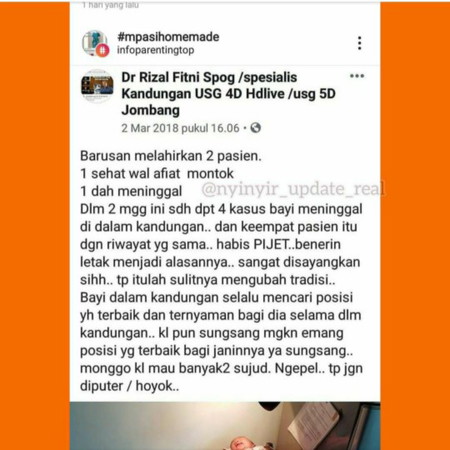 WASPADA (PIJAT PERUT SAAT HAMIL MEMILIKI RESIKO YG BESAR)